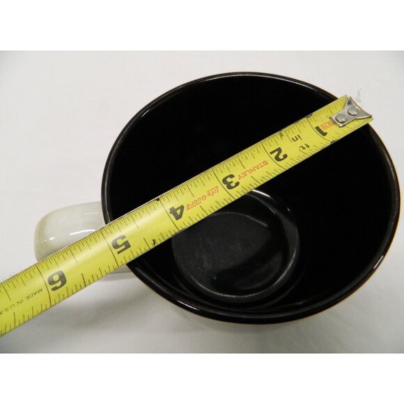 Sango Nova Black Gradient Coffee Jumbo Mug Dishwasher & Microwave Safe - Picture 4 of 6